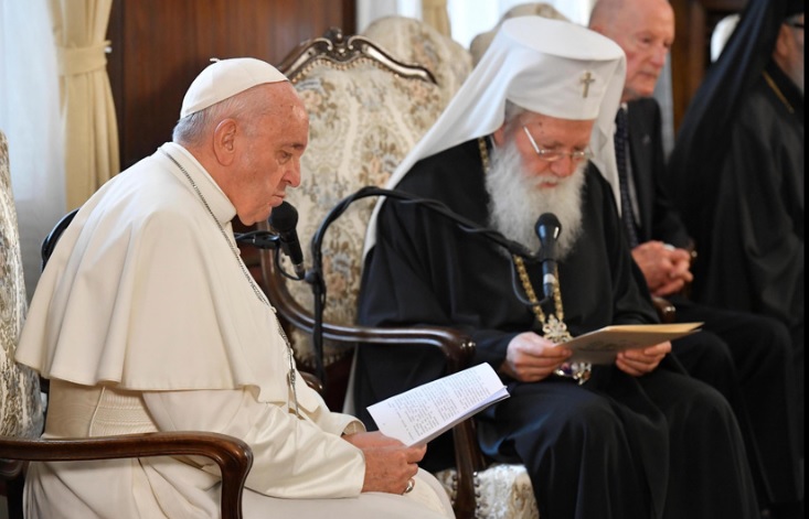 папа Франциск патриарх Неофит