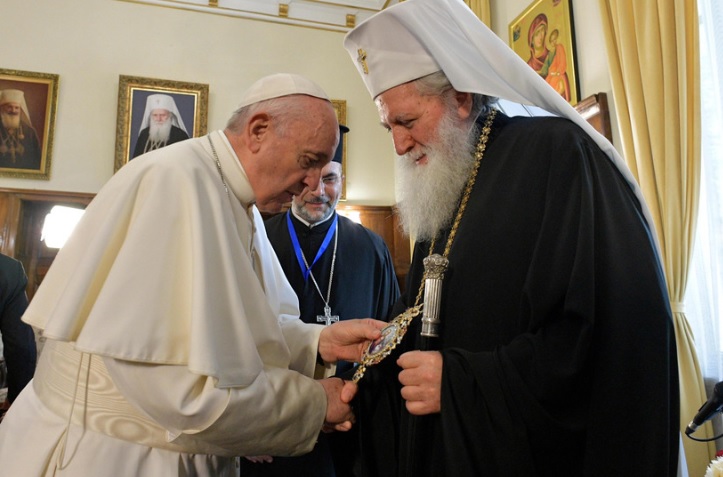 папа Франциск патриарх Неофит