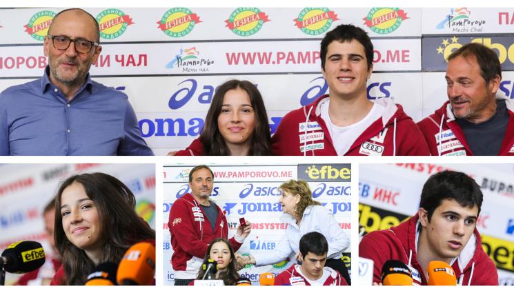 Тервел Малена Анатолий Замфирови - Тервел и Малена Замфирови може да карат на световно по ски