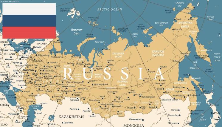 карта Русия - Русия пое пълен контрол над Луганската народна република