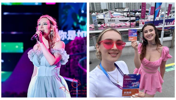 фест Китай - НА ФЕСТА НА РОЗАТА: Мария-Луиза пя в Китай „Хубава си, моя горо“ и „Ах, къде е мойто либе“ (ВИДЕО)