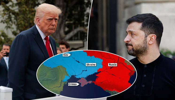 Доналд Тръмп Володимир Зеленски