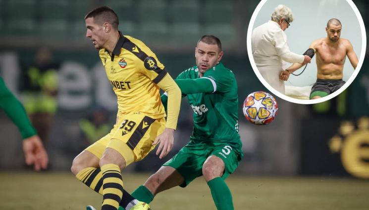 Георги Терзиев Лудогорец - Оперираха успешно носител на 10 титли с Лудогорец