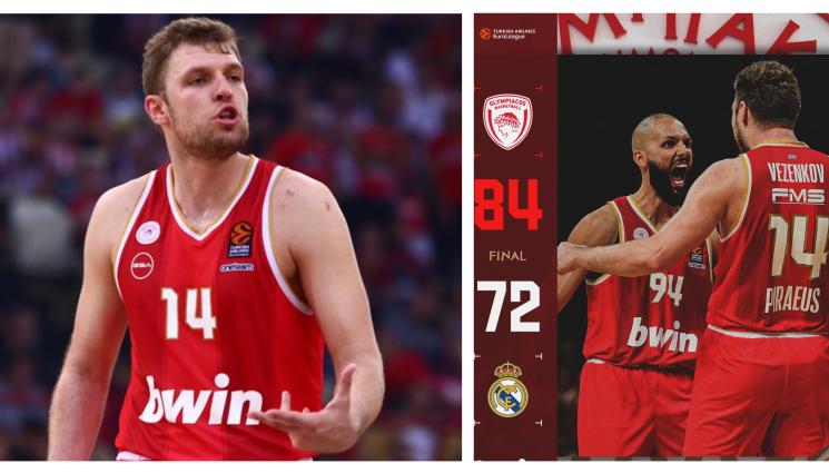 Александър Везенков Олимпиакос Реал мадрид Евролига - Александър Везенков разказа играта на Реал Мадрид в Евролигата!
