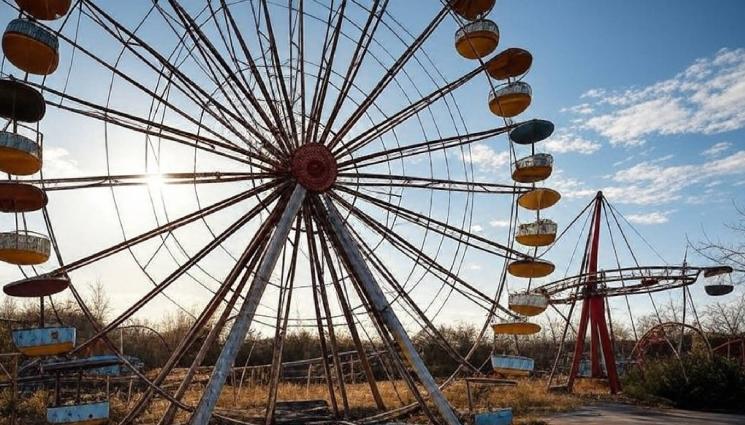 стар лунапарк - СЛЕД ДРАМАТА В ЯМБОЛ: Разкостват кошмарния лунапарк! (СНИМКИ)