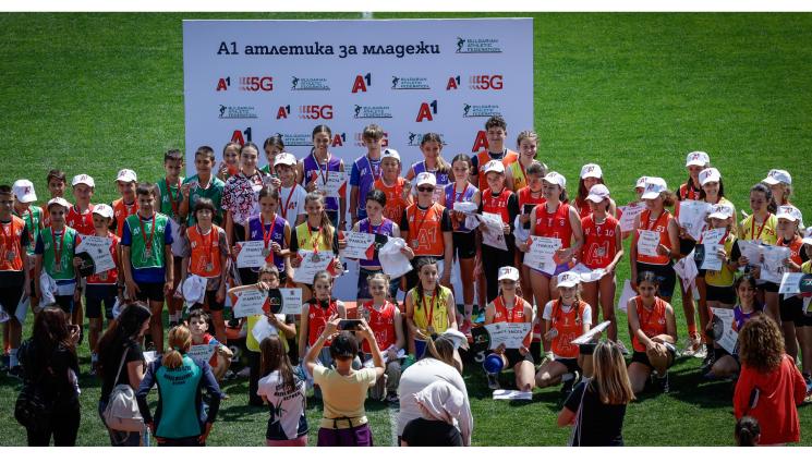 А1 атлетика за младежи - Еврошампионка награди победителите във втория кръг на веригата „А1 атлетика за младежи”