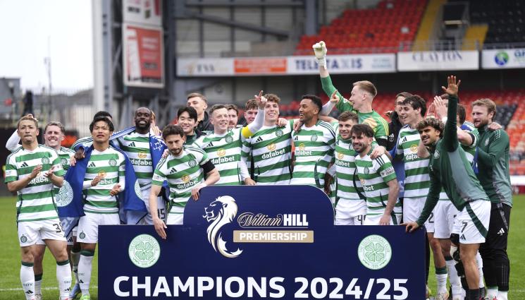 Селтик - Селтик стана за 55-и път шампион на Шотландия