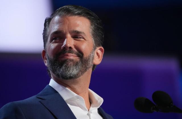 Синът на американския президент Доналд Тръмп-младши беше на еднодневно посещение