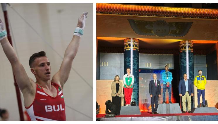 Еди Пенев СК спортна гимнастика кайро - Взехме сребро край пирамидите на спортна гимнастика!