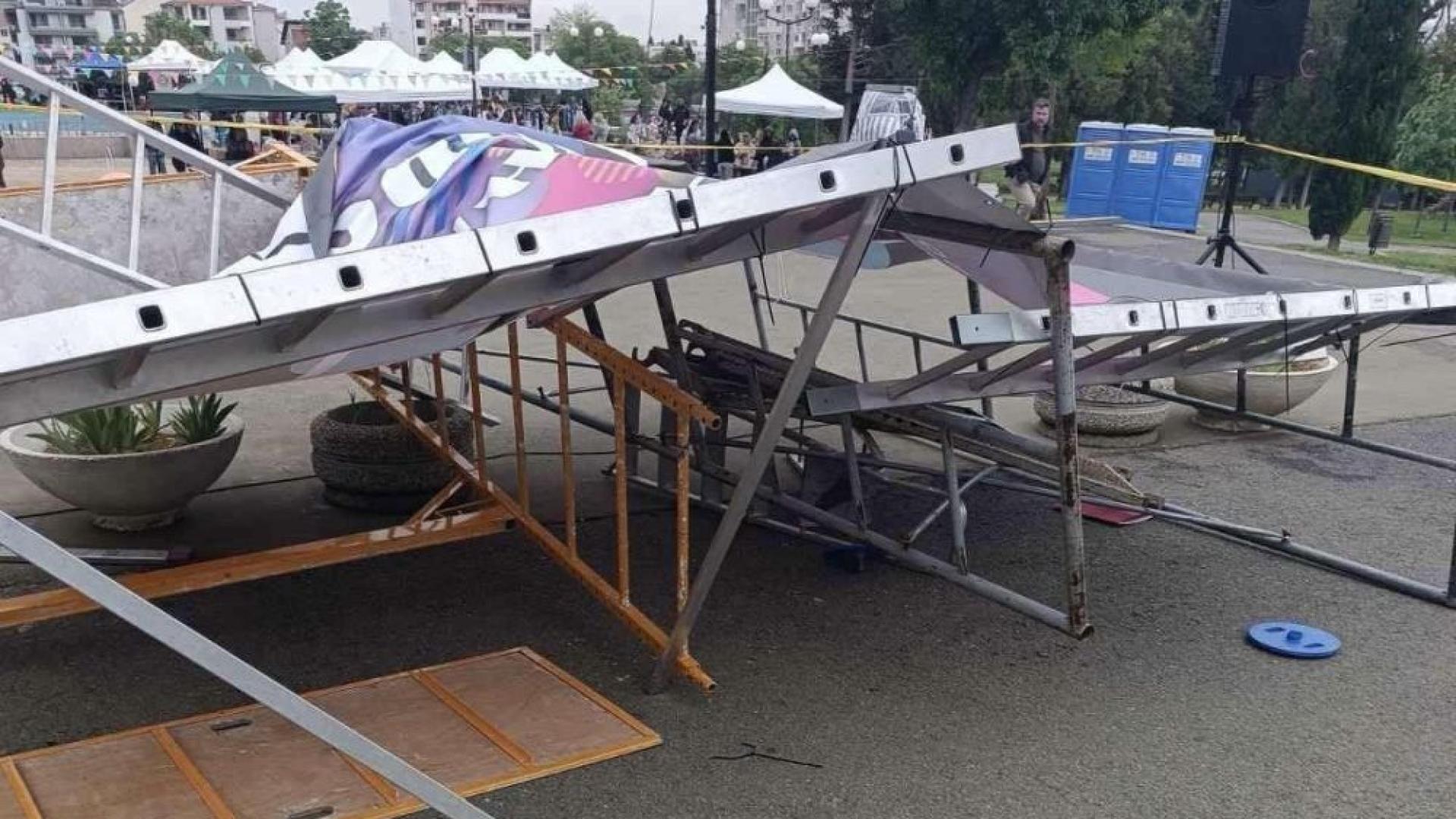 Неприятен инцидент помрачи днес събитието Панаир на доброто Стара