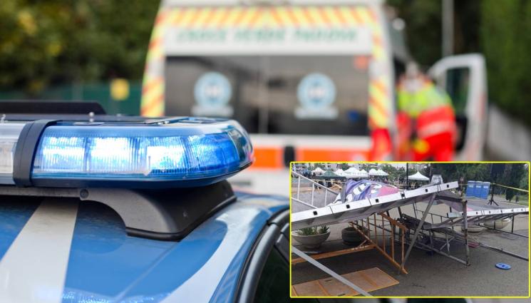 d - Сцена на панаир се срути, рани дете!