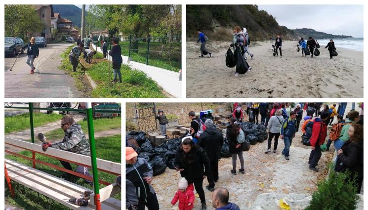 lkj - ДОБРИЯТ ПРИМЕР! Доброволци лъскат имиджа на градовете