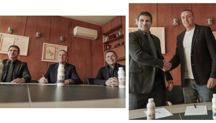 Георги Иванов нов спонсор младежки вационален отбор - Мляко налива фючърсен пауър в младежкия национален отбор