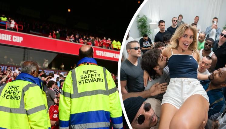 Бони Блу Нотингам - Пак изгониха порно звезда от стадиона (ВИДЕО)