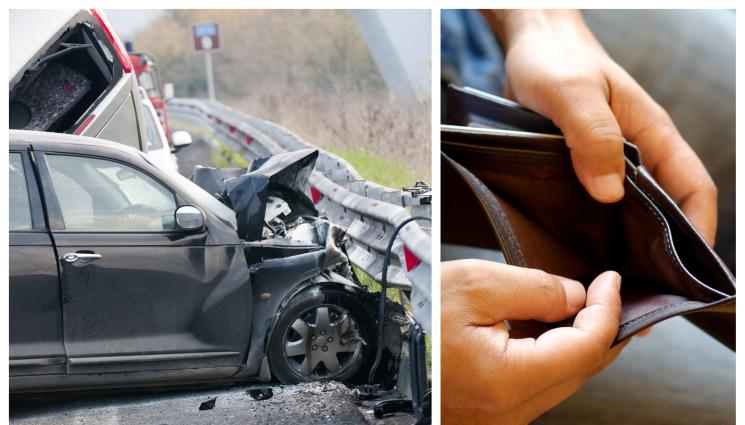 репатриране катастрофа пари - СЛЕД АДСКА КАТАСТРОФА: Ужилиха студент с 800 лв за смачкана кола (СНИМКИ)