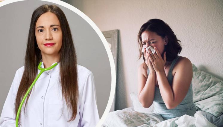 Вержиния Георгиева - Общопрактикуващият лекар д-р Вержиния Георгиева пред „ЗДРАВЕ с Телеграф“: Вирусите активират алергии и засягат белия дроб