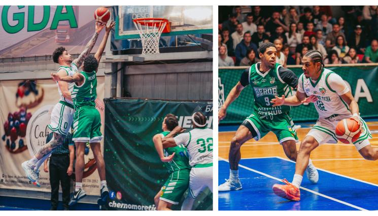 черно море берое баскетбол - Черно море Тича тресна Берое след продължение на старта на плейофите в НБЛ, Балкан също спечели