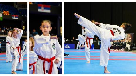 София Русева европейско по таекуондо в Талин