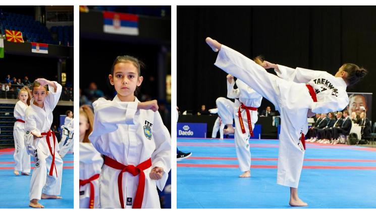 София Русева европейско по таекуондо в Талин - Шестокласничка от Перник донесе първи медал за България в дебюта си на европейското по таекуондо!