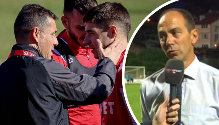 Ивайло Андонов ЦСКА Александър Томаш - Залп от знаменит стрелец на ЦСКА за Томаш и съблекалнята