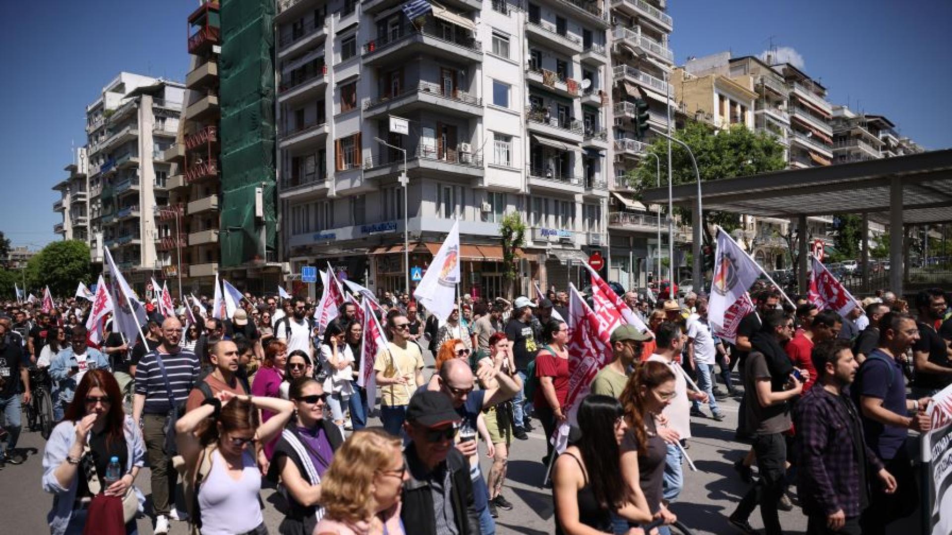 Гръцки синдикати и асоциации представляващи работниците от всички сектори на