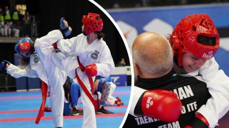 София Русева европейско по таекуондо в Талин