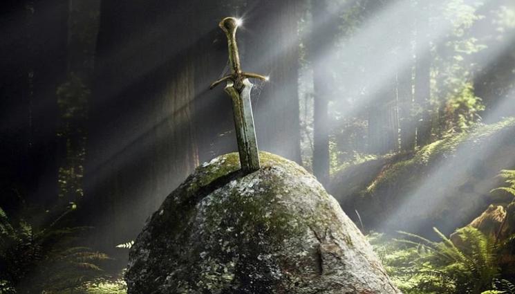 крал артур - Воден дух изковал меча на крал Артур (СНИМКИ)