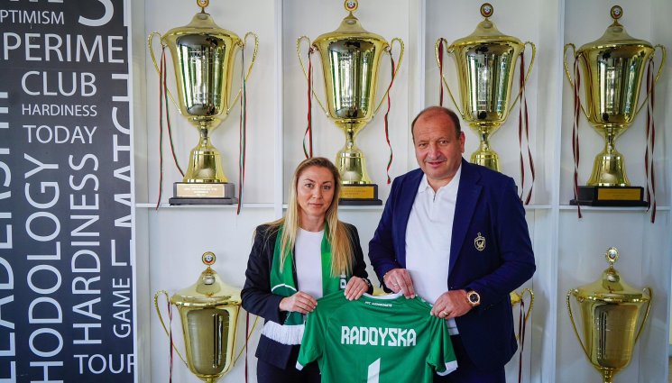 Силвия Радойска - Нов директор в Лудогорец!