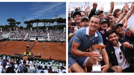 Александър Зверев Рим