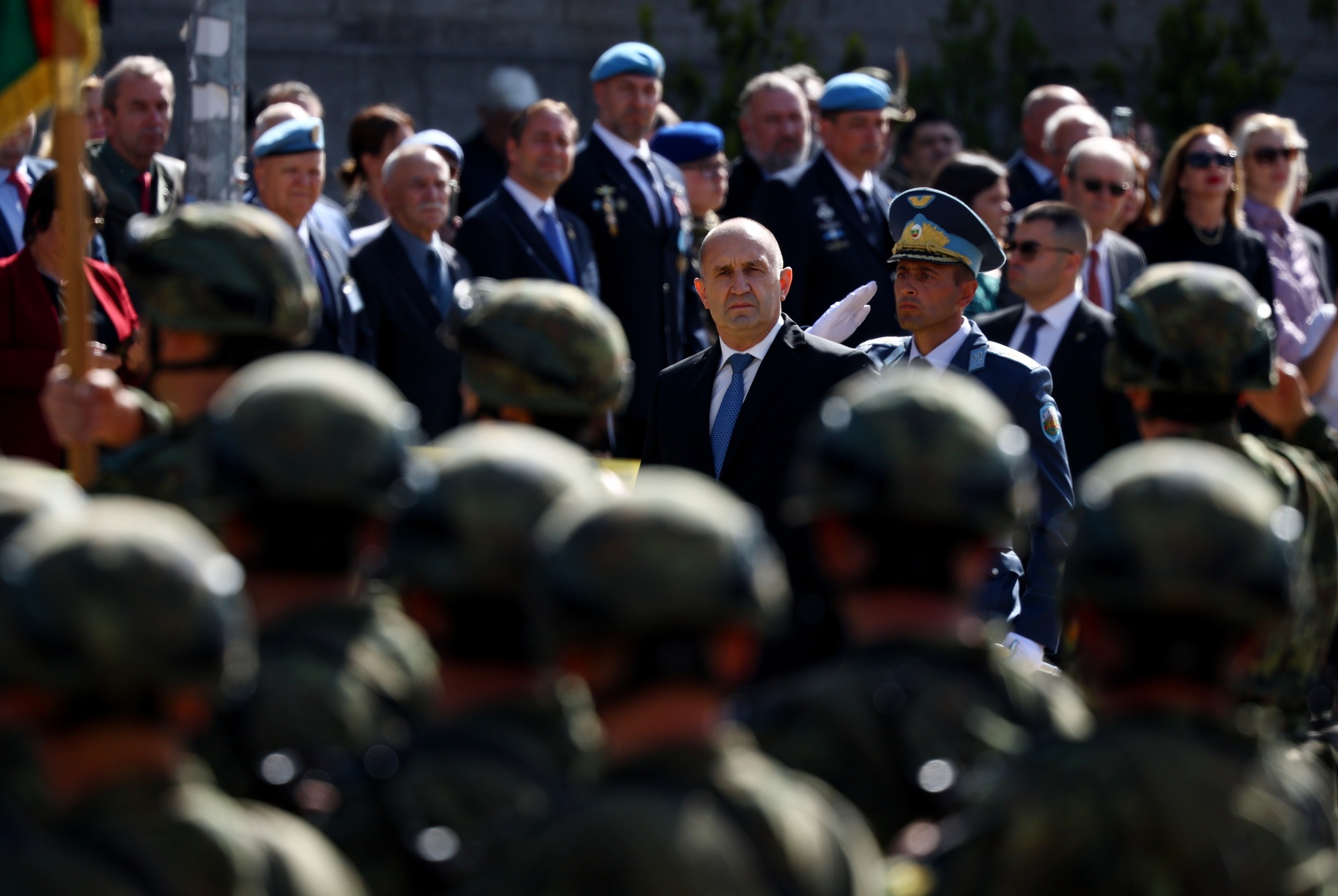 <p>Военен парад в София за Деня на храбростта и празника на Българската армия.</p>