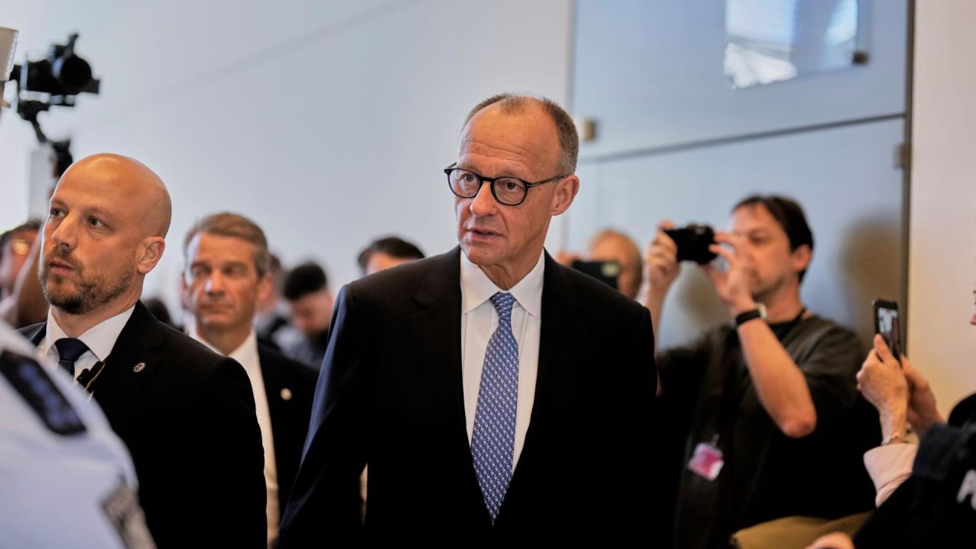 Фридрих Мерц беше избран за канцлер от германския парламент вчера