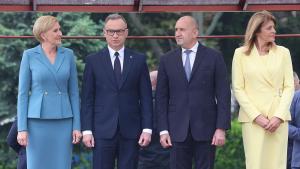 Президентите на България и Полша Румен Радев и Анджей Дуда