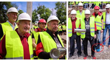 ЦСКА капсула на времето Александър Томаш сини калцуни