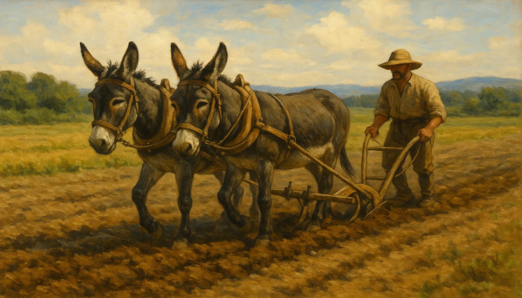 магаре - ТИХИЯТ ГЕРОЙ НА СЕЛОТО:  8 май - Световен ден на магарето!