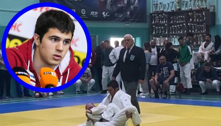 Тервел Замфиров - НЯМА СПИРКА: Тервел Замфиров стана студентски шампион и на джудо