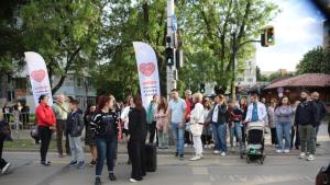 Ани и Явор протест