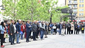Протест пред Столична библиотека