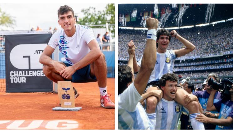 Роман Андрес Буручага - Синът на Буручага прави име в тениса