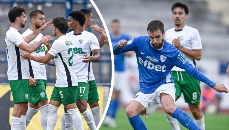 Спартак Вн Берое - Берое съвсем вгорчи деня на „соколите“ (ВИДЕО)