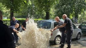 Авария вода