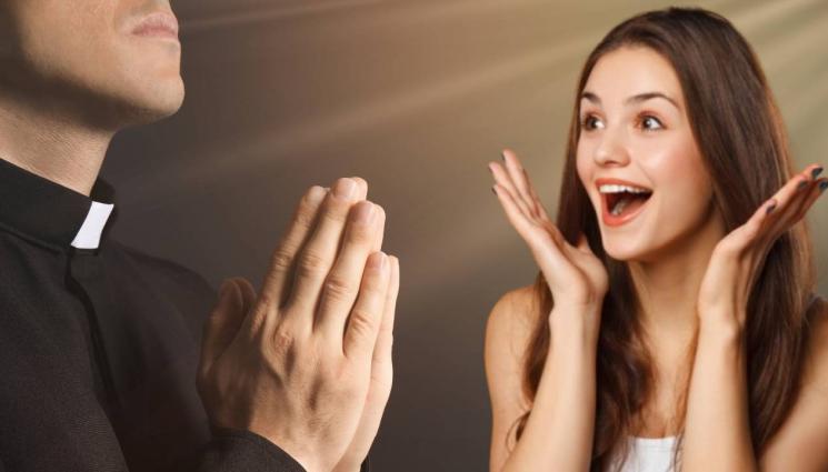 свещеник - НА КОСЪМ ОТ ГРЕХА: Секси свещеник стана хит на конклава! (ВИДЕО)