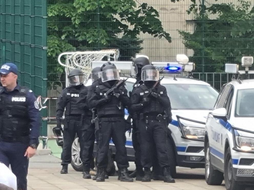 Евакуираха най-голямото училище в Бургас за 8 минути в антитерористично