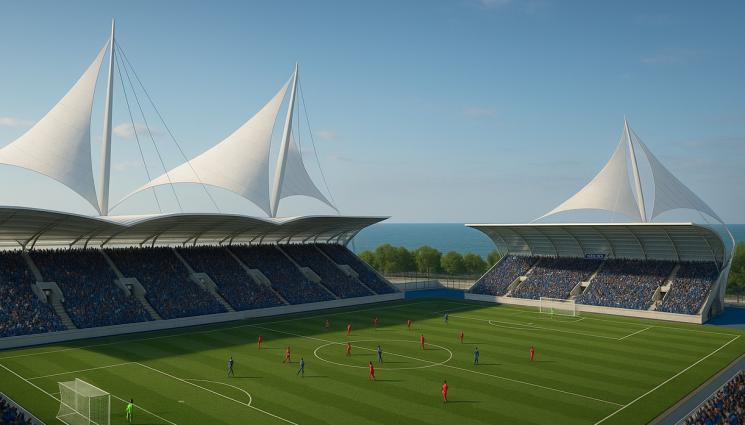 Стадион в Меден рудник - Строят нов стадион в наш голям град!