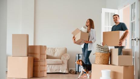 преместване нов дом