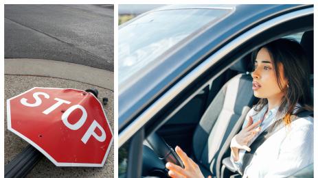 катастрофа жена знак