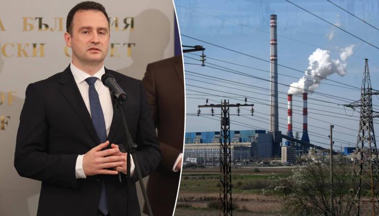 Жечо Станков - Министърът на енергетиката Жечо Станков пред 