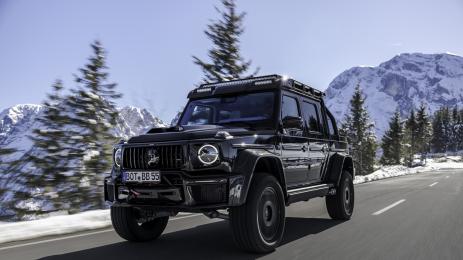 Превърнаха Mercedes-AMG G 63 в пикап с портални оси