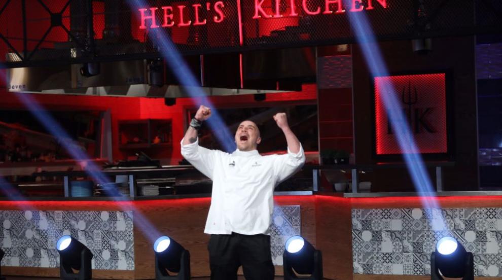 Непоколебимият Мартин Методиев е новият шампион на Hell’s Kitchen