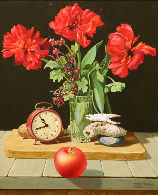 <p>Темата &bdquo;Калейдоскоп&ldquo; се осъществи в своя най-чист вид на една отделна стена, която има ретроспективна функция.</p>