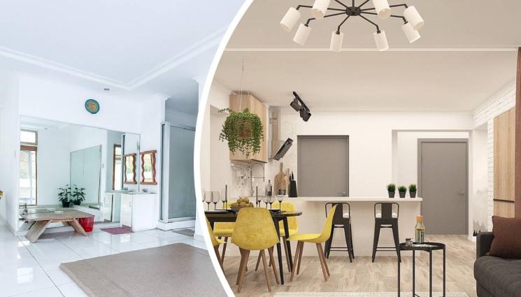 мебели - Обединяваме кухнята и трапезарията